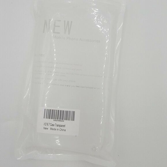 I Phone 12 Pro Max Hybrid CLEAR Phone Case, Compatible With 12 Promax 6.7 - Picture 2 of 4